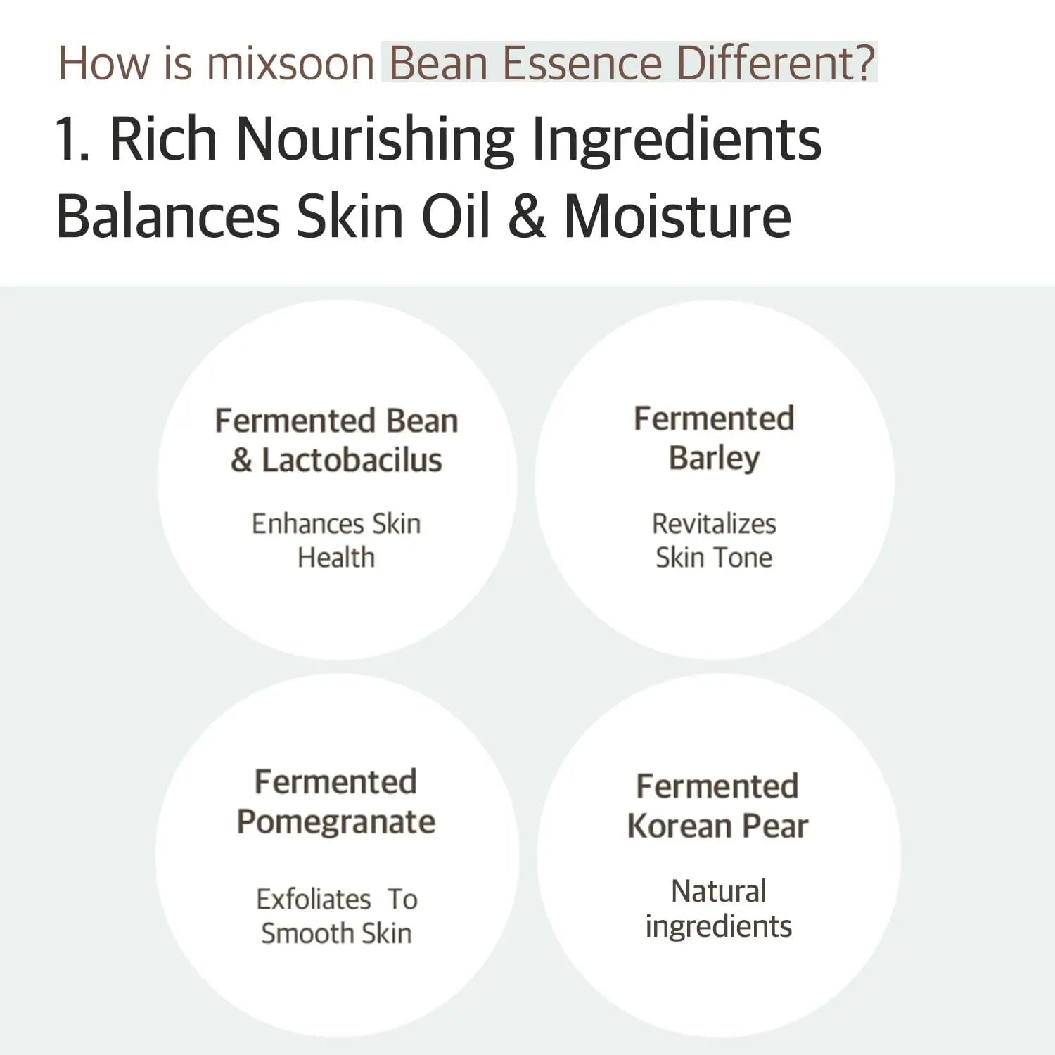 (3 Units) MIXSOON Bean Essence 30ml
