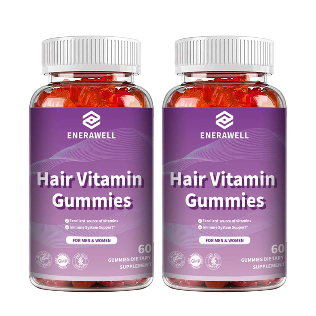 Biotin Gummies 5000 Mcg Hair Skin Nails Support Beauty Vitamins 60 Gummies Daily Wellness Supplement